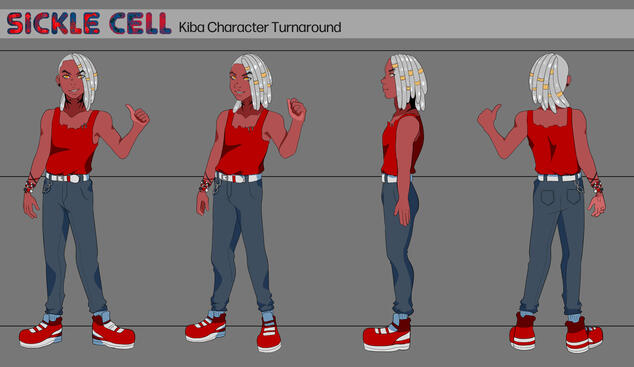 Sickle Cell: Kiba Character Turnaround