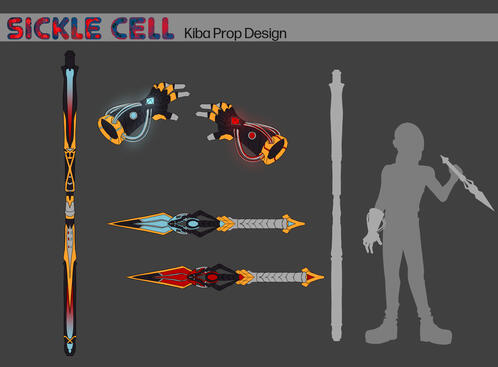 Sickle Cell: Kiba Character Props