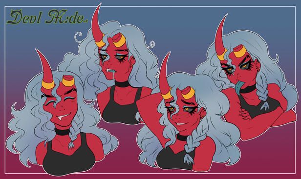 Ogre Character Expressions