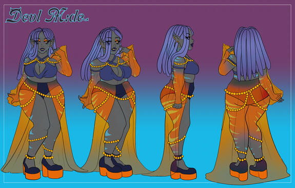 Siren Character Turnaround