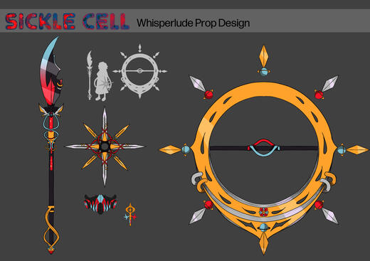 Sickle Cell: Whisperlude Character Props